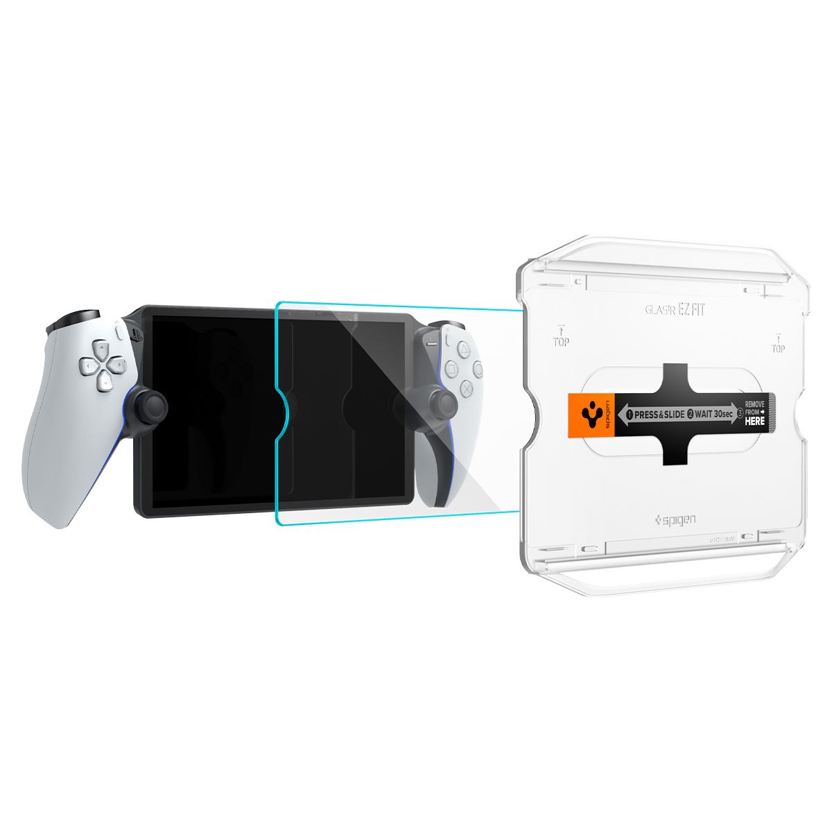 Spigen Glass tR EZ Fit - PlayStation Portal Remote Player  (4)