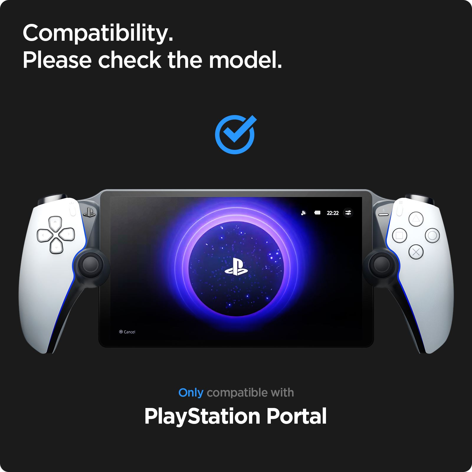 Spigen Glass tR EZ Fit - PlayStation Portal Remote Player  (7)