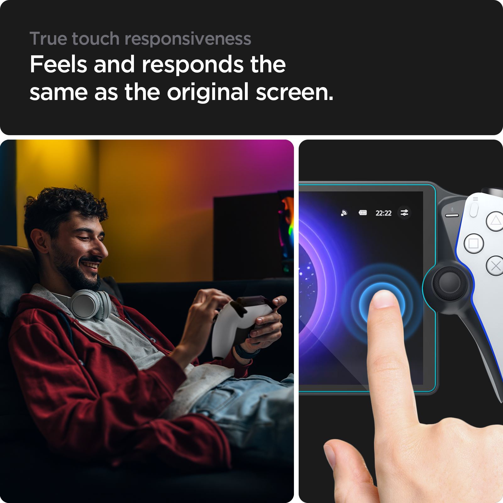 Spigen Glass tR EZ Fit - PlayStation Portal Remote Player  (9)