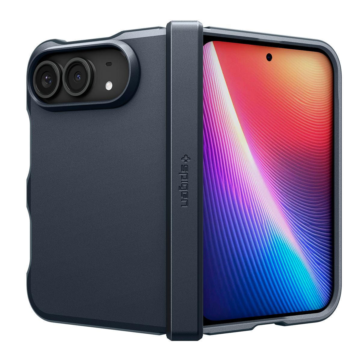 Spigen Tough Armor Pro MagSafe, metal slate - iPhone Duo (3)