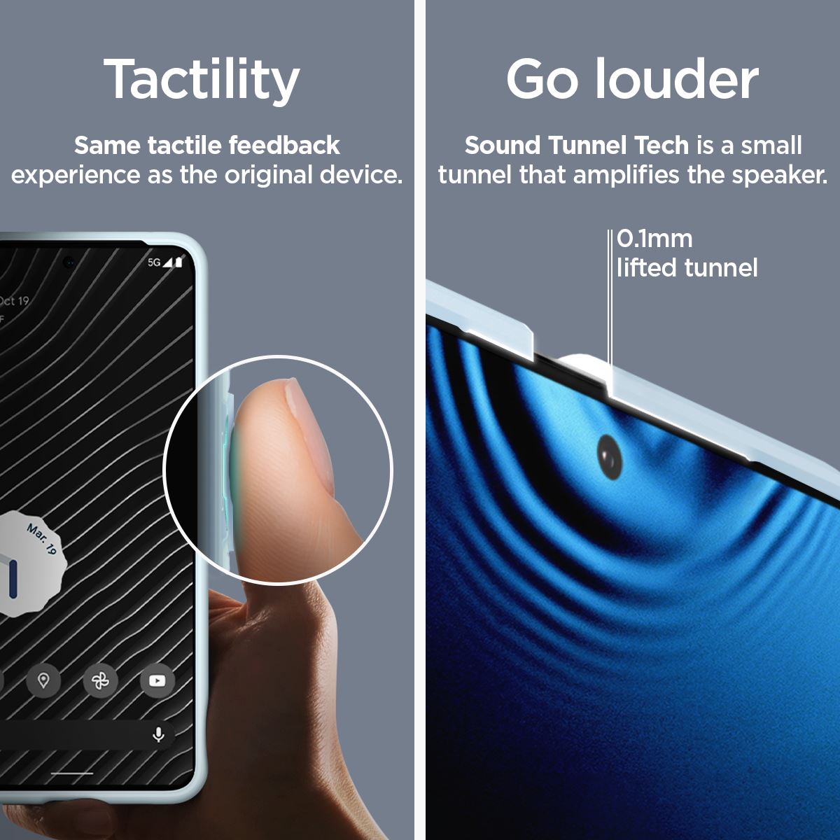 Spigen Thin Fit, mute blue - Google Pixel 8 Pro (17)