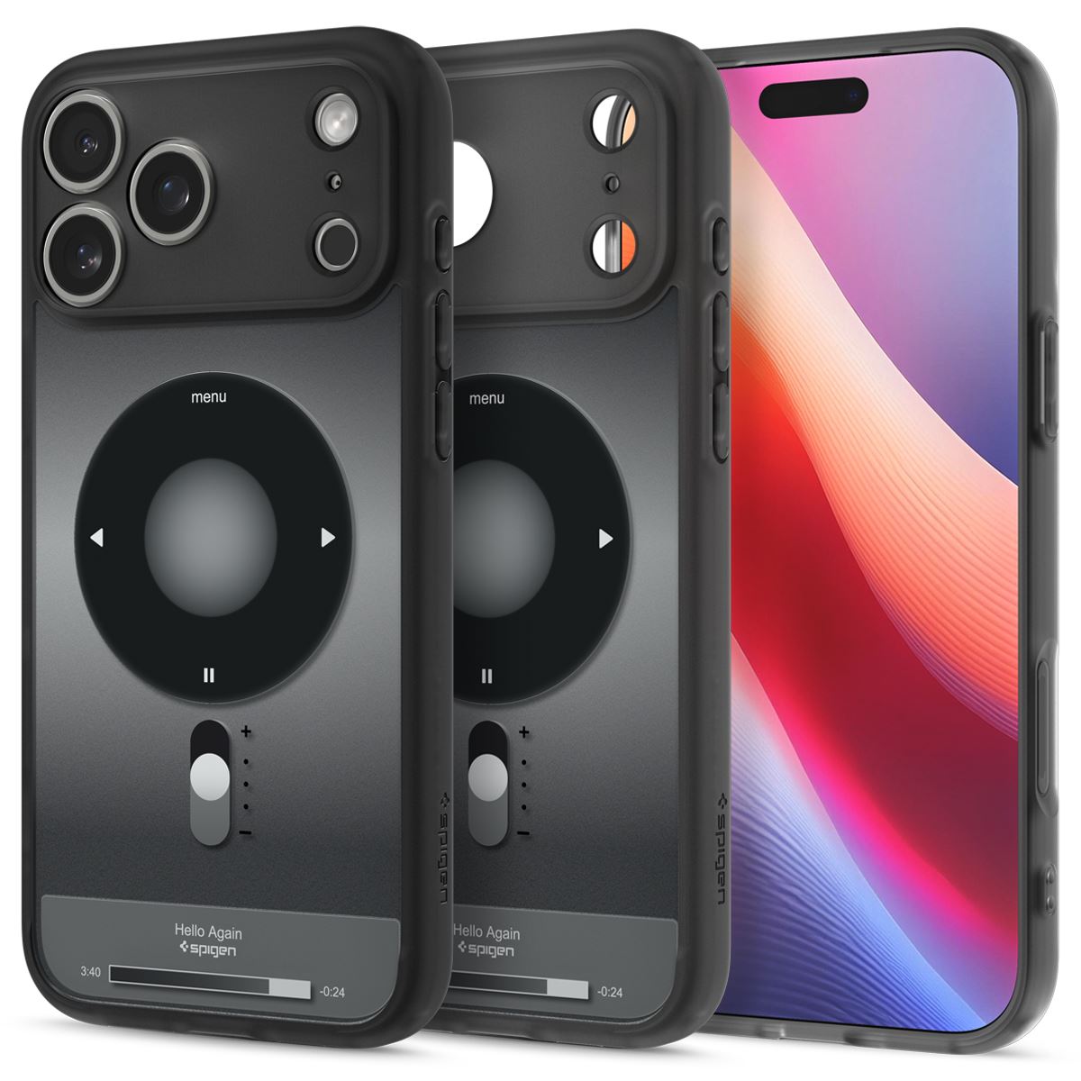 Spigen Ultra Hybrid MagSafe, classic black - iPhone 17 Pro (1)