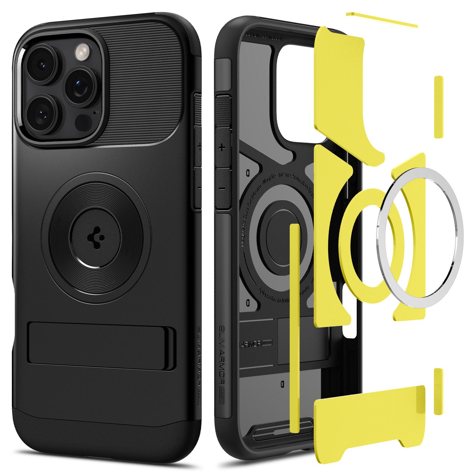 Spigen Slim Armor MagSafe, black - iPhone 16 Pro (14)