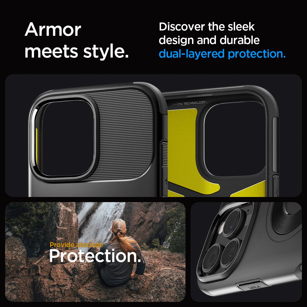 Spigen Slim Armor MagSafe, black - iPhone 16 Pro (9)