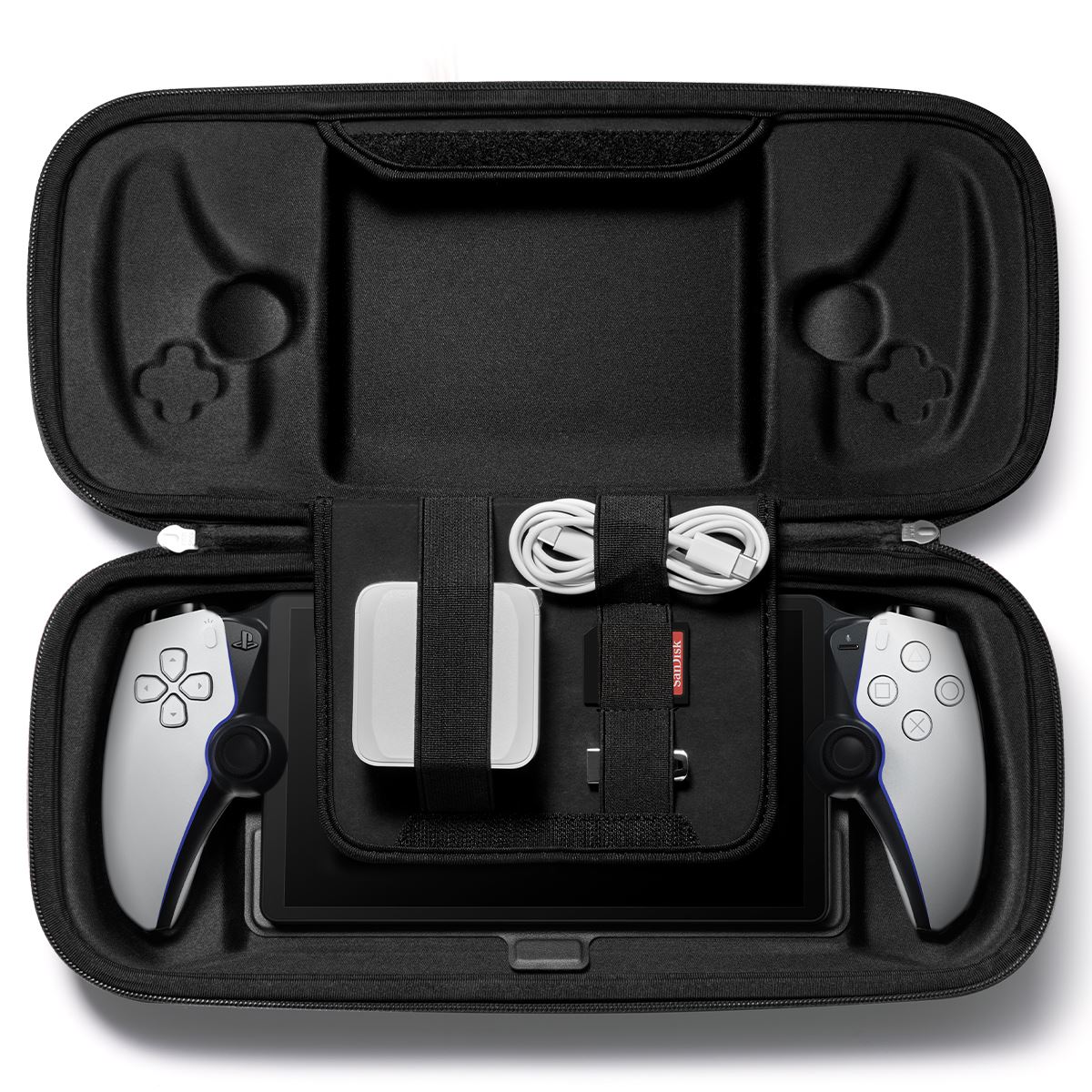 Spigen Rugged Armor Pro Pouch, black - Sony Playstation Portal (4)