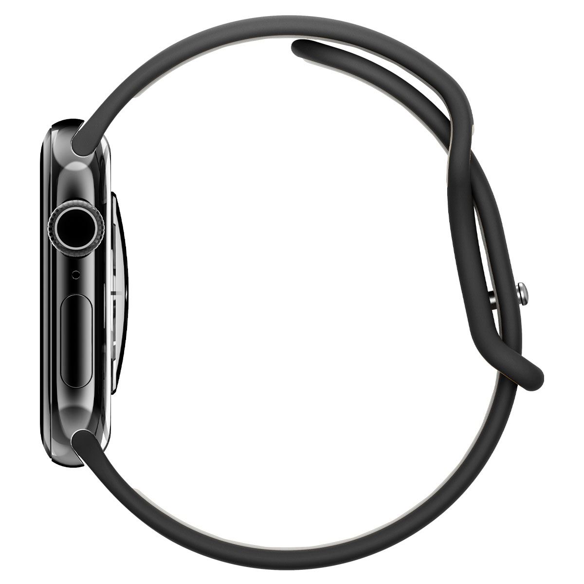 Spigen Nano Pop Band, black sesame - Apple Watch 49mm/46mm/45mm/44mm (4)