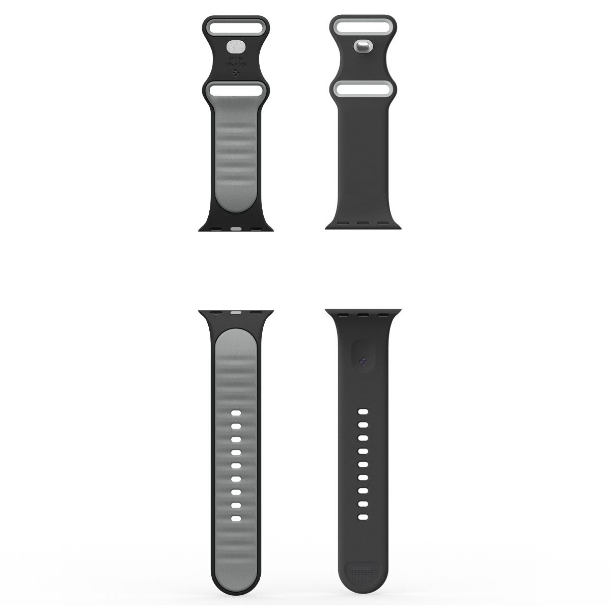 Spigen Nano Pop Band, black sesame - Apple Watch 49mm/46mm/45mm/44mm (6)