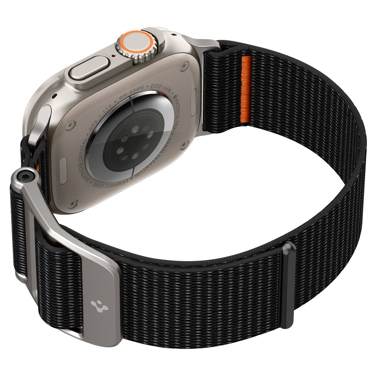Spigen DuraPro Flex, black - Apple Watch 49mm/46mm/45mm/44mm/42mm (4)