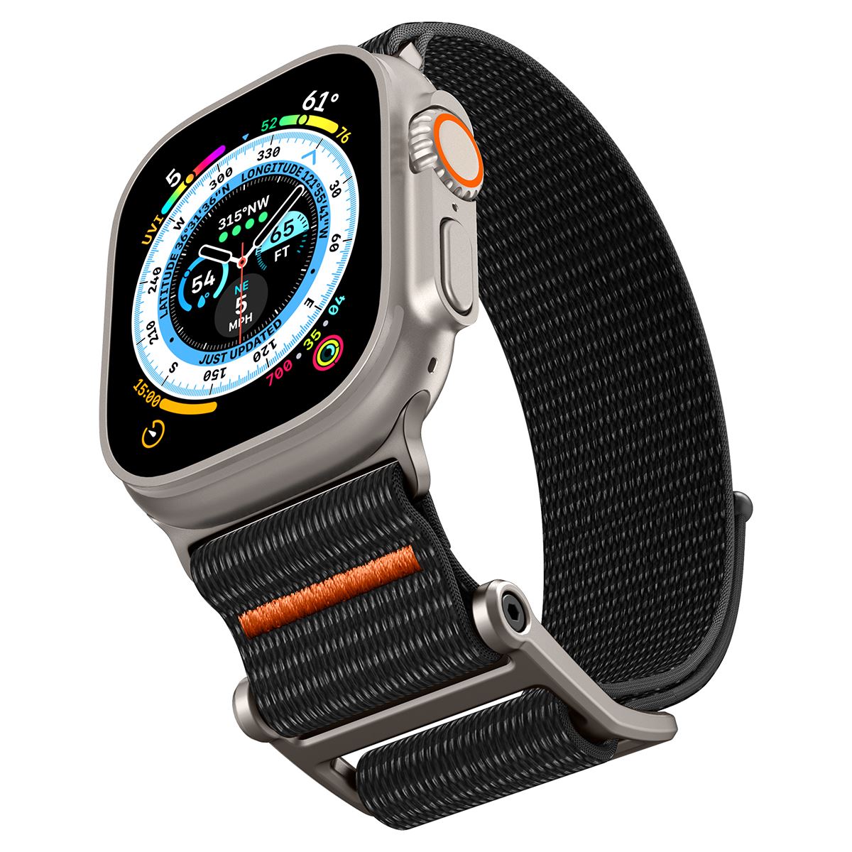 Spigen DuraPro Flex, black - Apple Watch 49mm/46mm/45mm/44mm/42mm (8)
