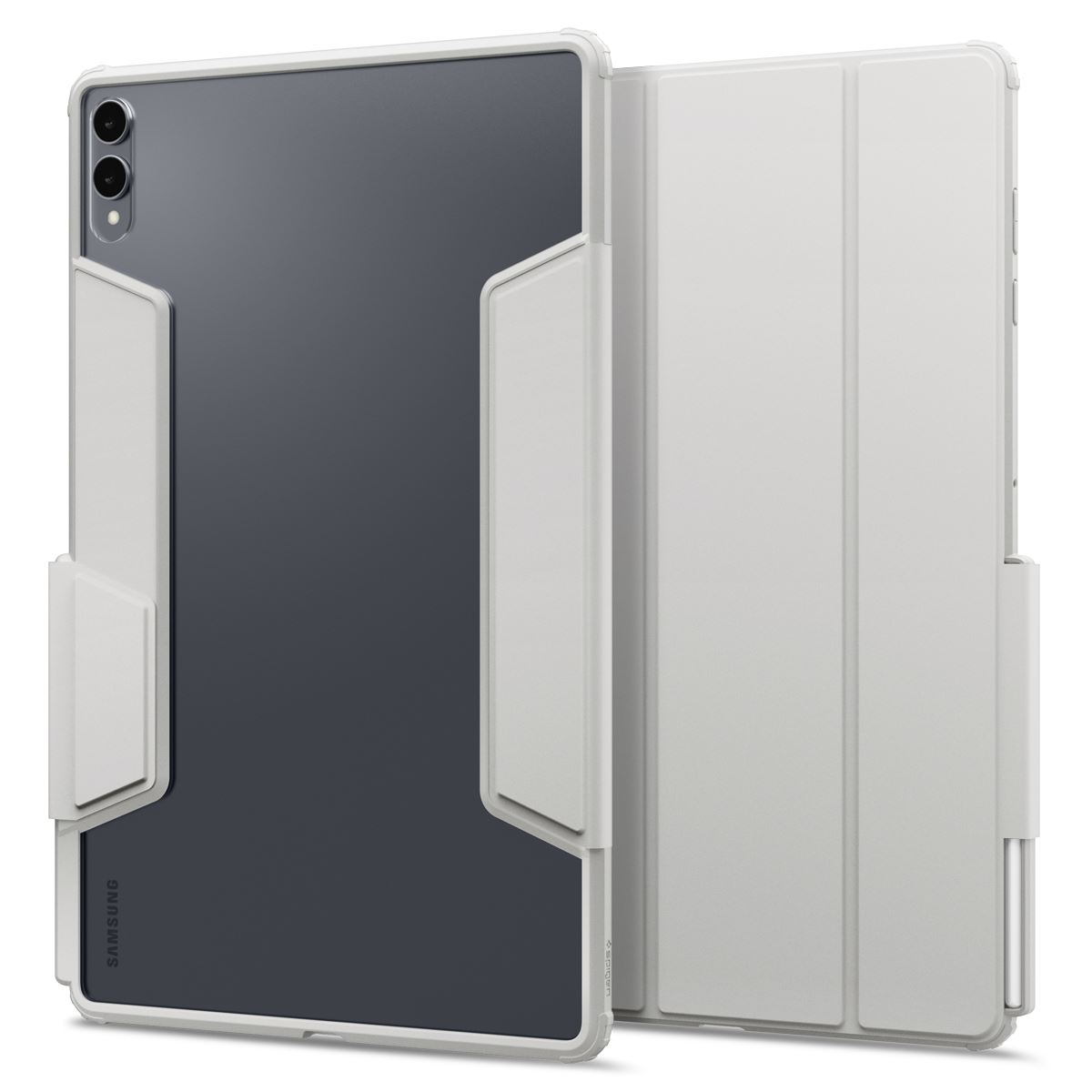 Spigen Ultra Hybrid Pro, gray - Samsung Galaxy Tab S11 Ultra (1)