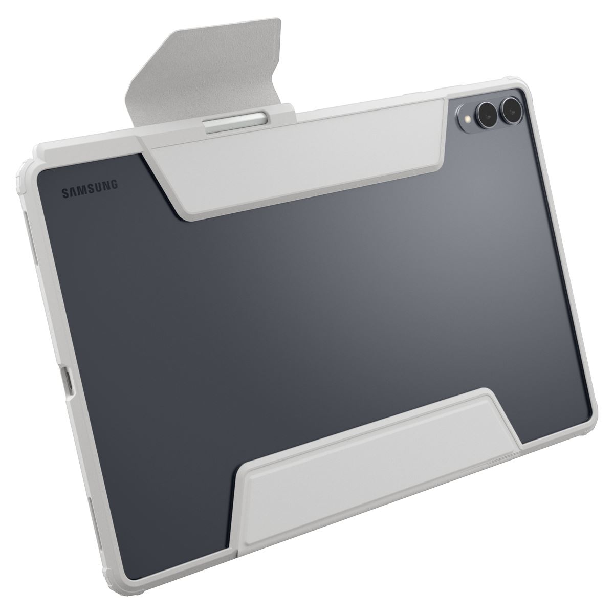 Spigen Ultra Hybrid Pro, gray - Samsung Galaxy Tab S11 Ultra (11)