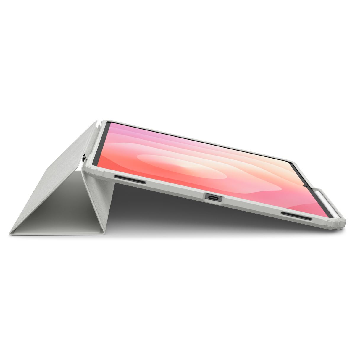 Spigen Ultra Hybrid Pro, gray - Samsung Galaxy Tab S11 Ultra (8)