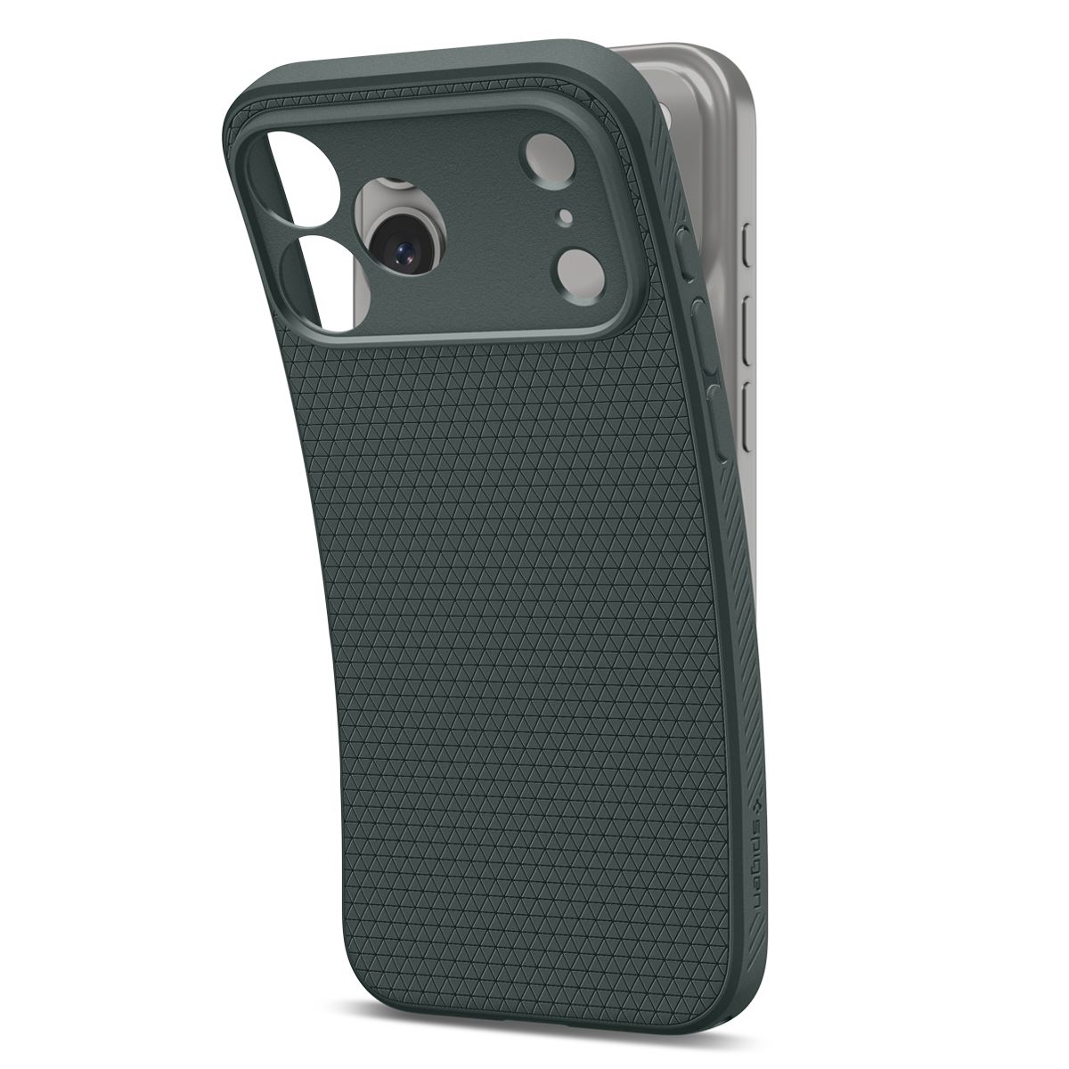Spigen Liquid Air, abyss green - iPhone 18 Pro/17 Pro (6)