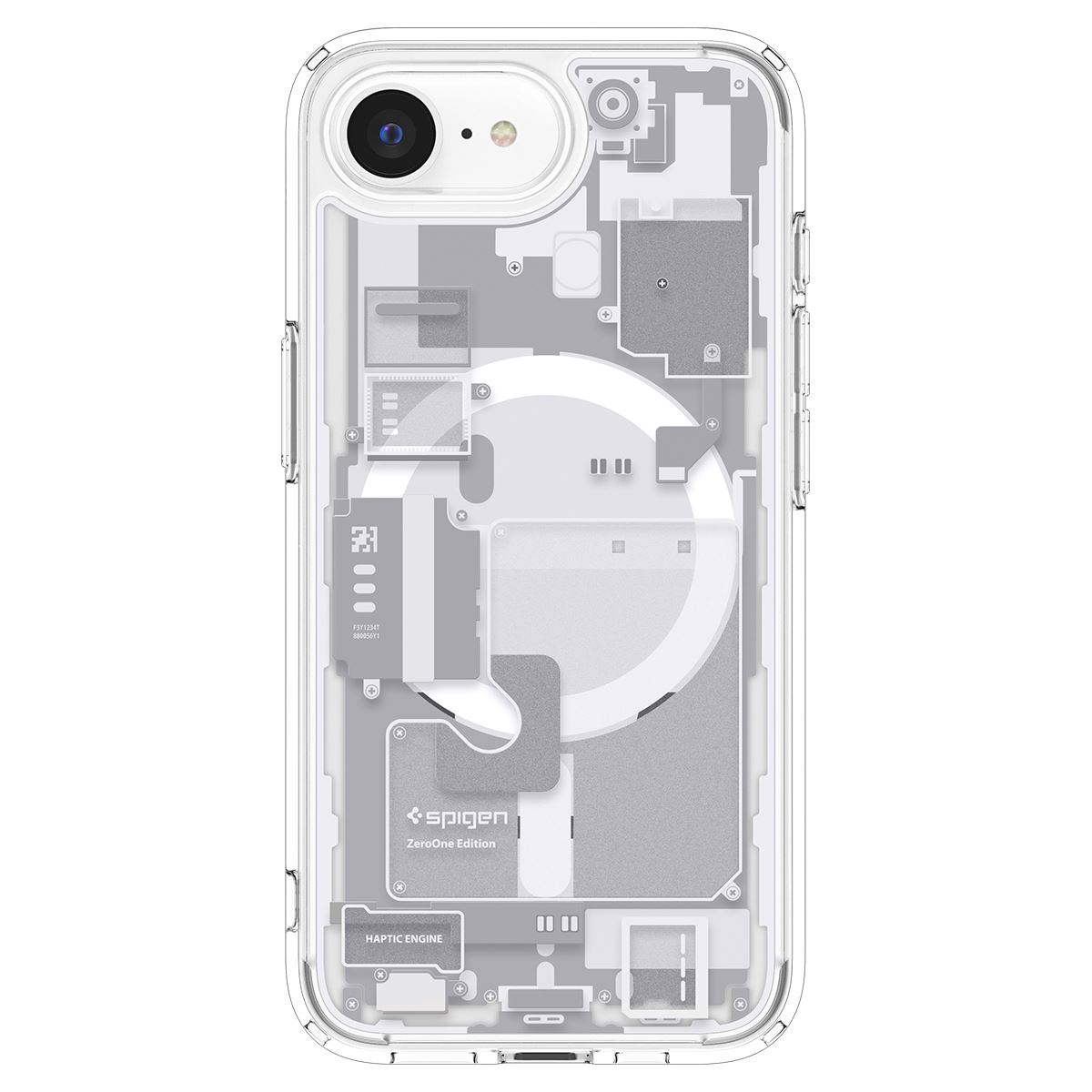 Spigen Ultra Hybrid MagSafe, zero one white - iPhone 16e (2)