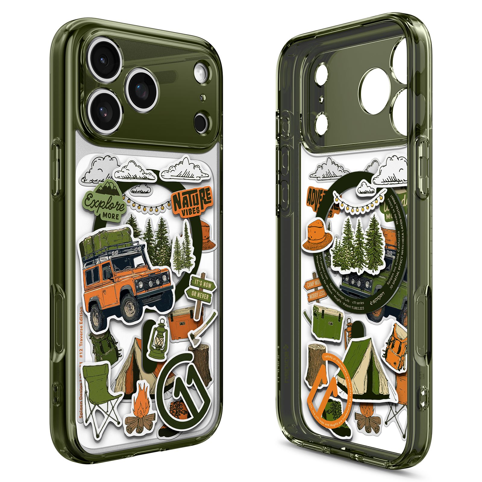 Spigen c11 Ultra Hybrid MagSafe, traverse - iPhone 17 Pro (9)