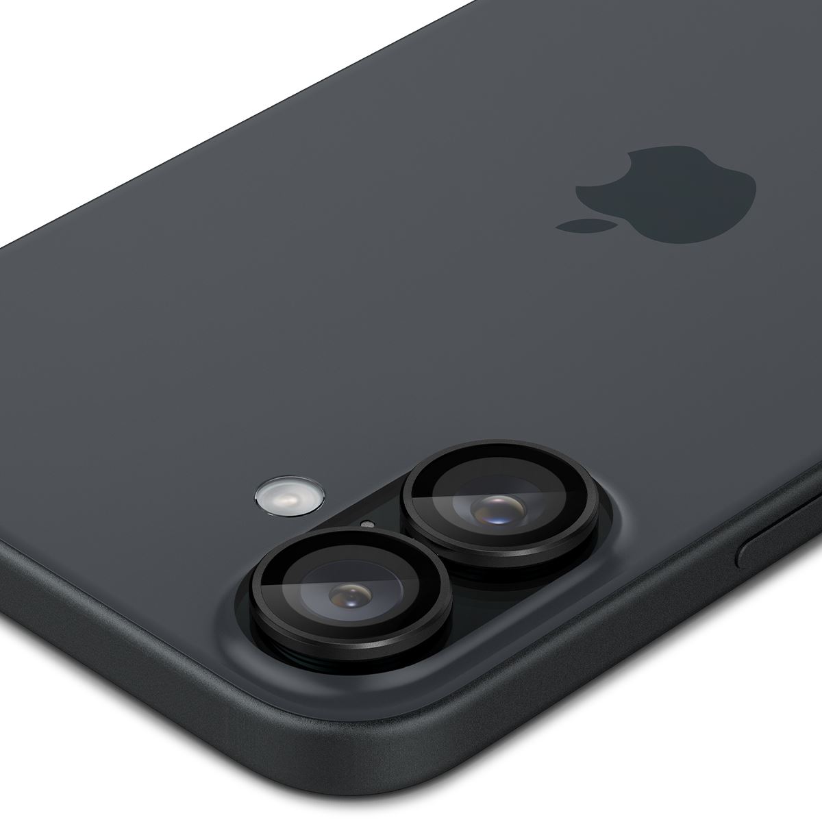Spigen Glass tR EZ Fit Optik Pro 2 Pack, black - iPhone 17/16 / 16 Plus (6)