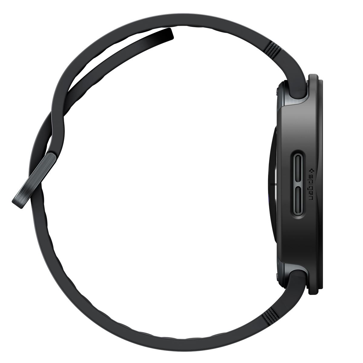 Spigen Thin Fit 360, black - Samsung Galaxy Watch 9/8 44mm (4)