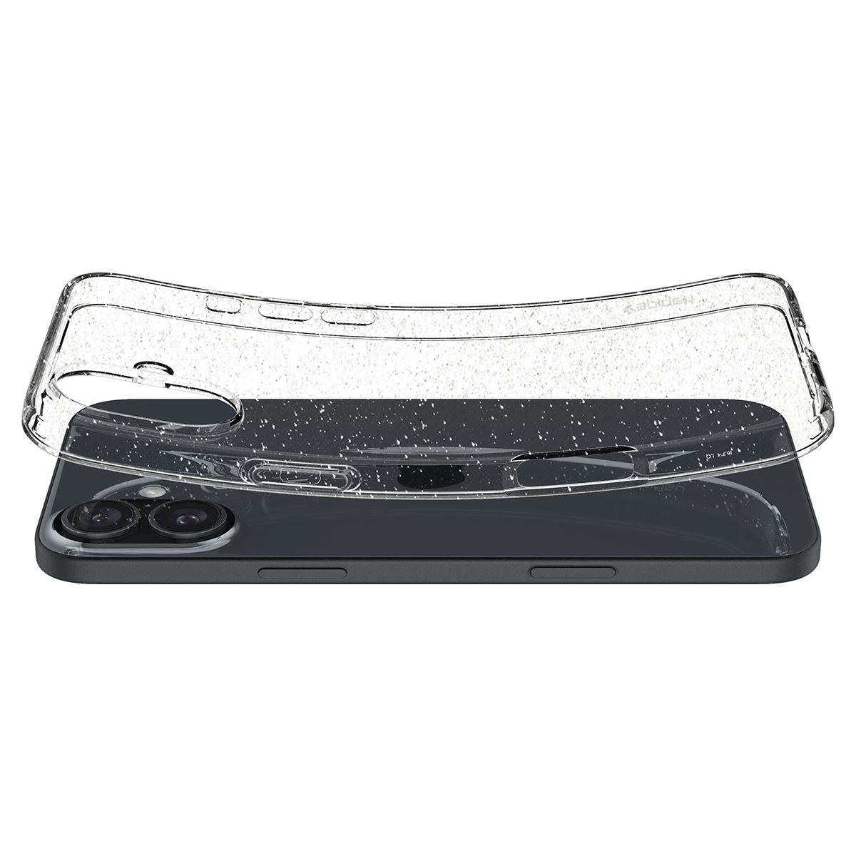 Spigen Liquid Crystal Glitter, crystal quartz - iPhone 16 Plus (7)