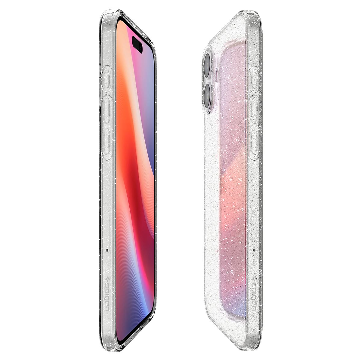 Spigen Liquid Crystal Glitter, crystal quartz - iPhone 16 Plus (8)