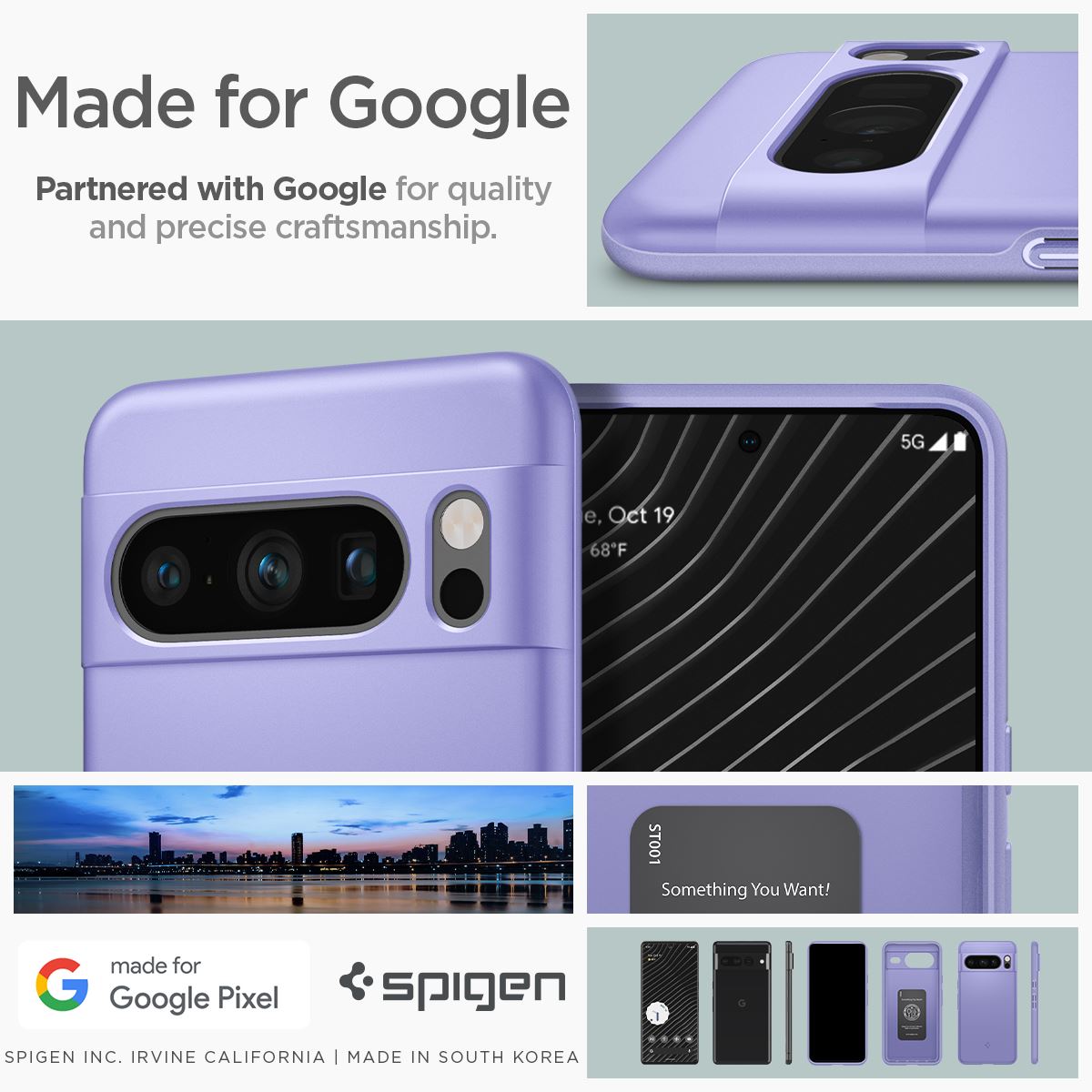 Spigen Thin Fit, awesome violet - Google Pixel 8 Pro (17)