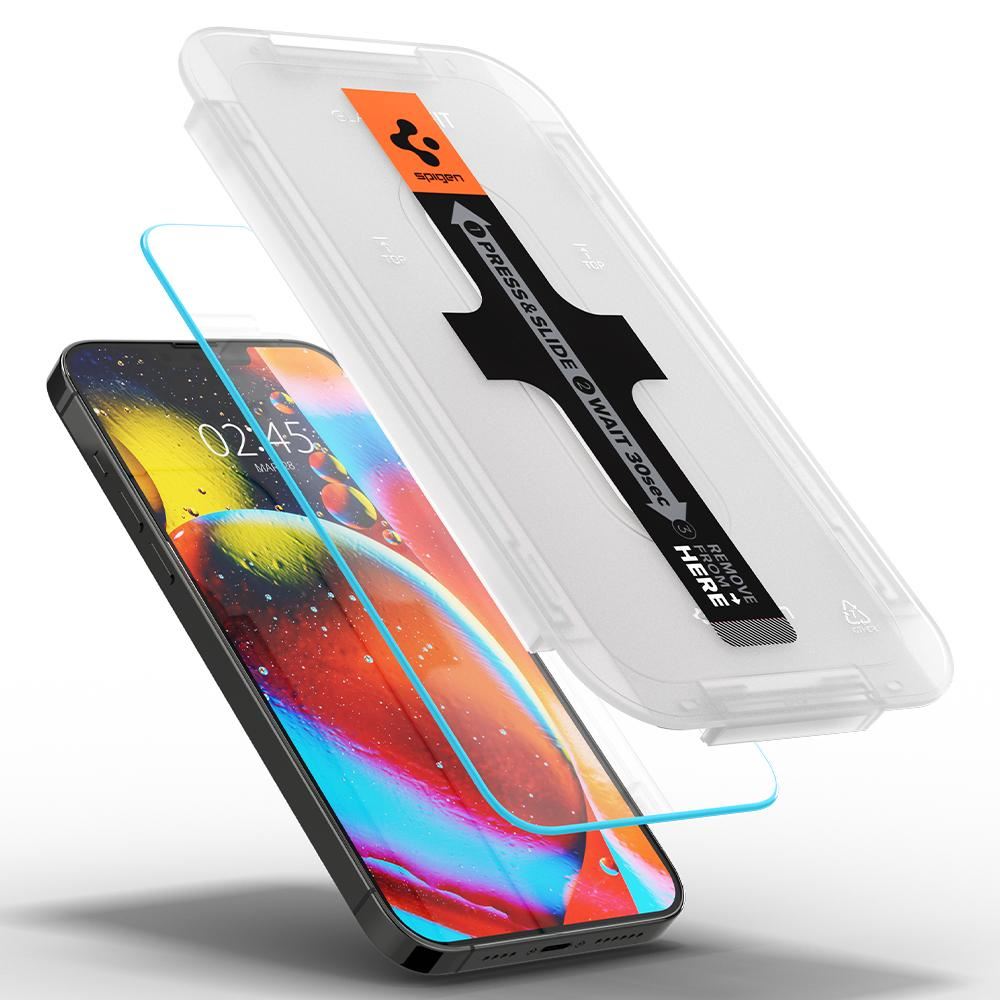 Spigen tR EZ Fit 2 Pack, transparency - iPhone 16e/14/13/13 Pro (2)
