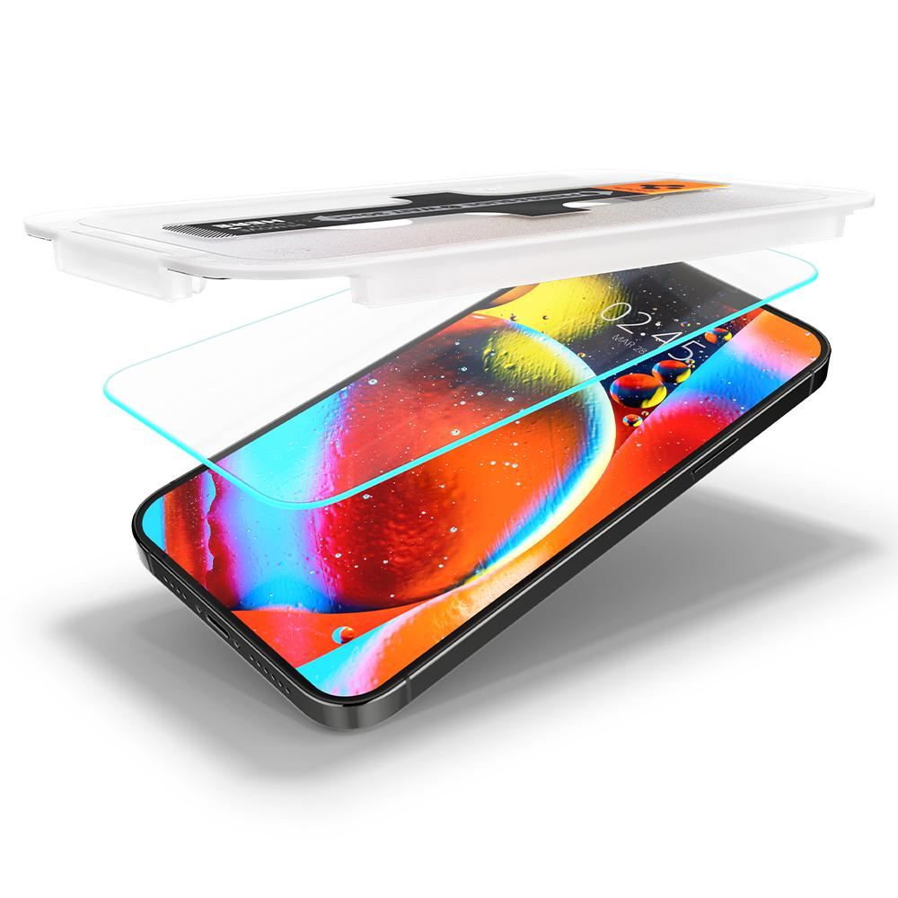 Spigen tR EZ Fit 2 Pack, transparency - iPhone 16e/14/13/13 Pro (4)