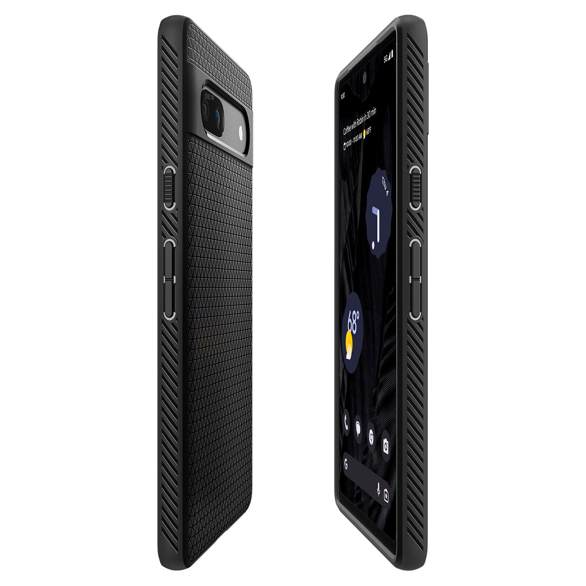 Spigen Liquid Air, black - Google Pixel 7a (10)
