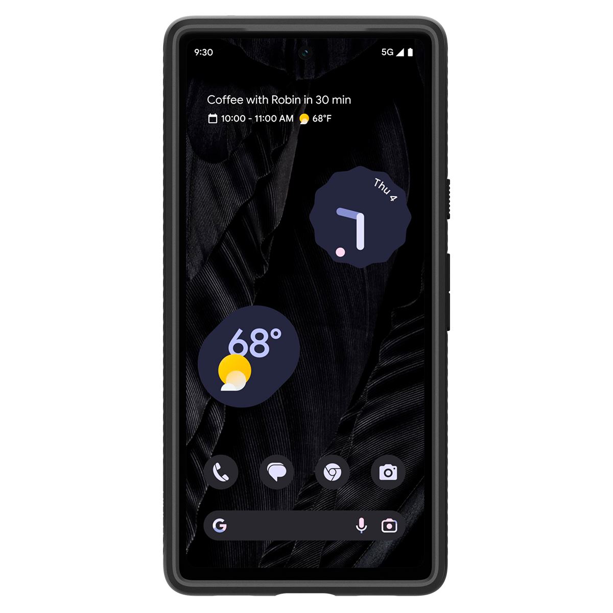 Spigen Liquid Air, black - Google Pixel 7a (4)