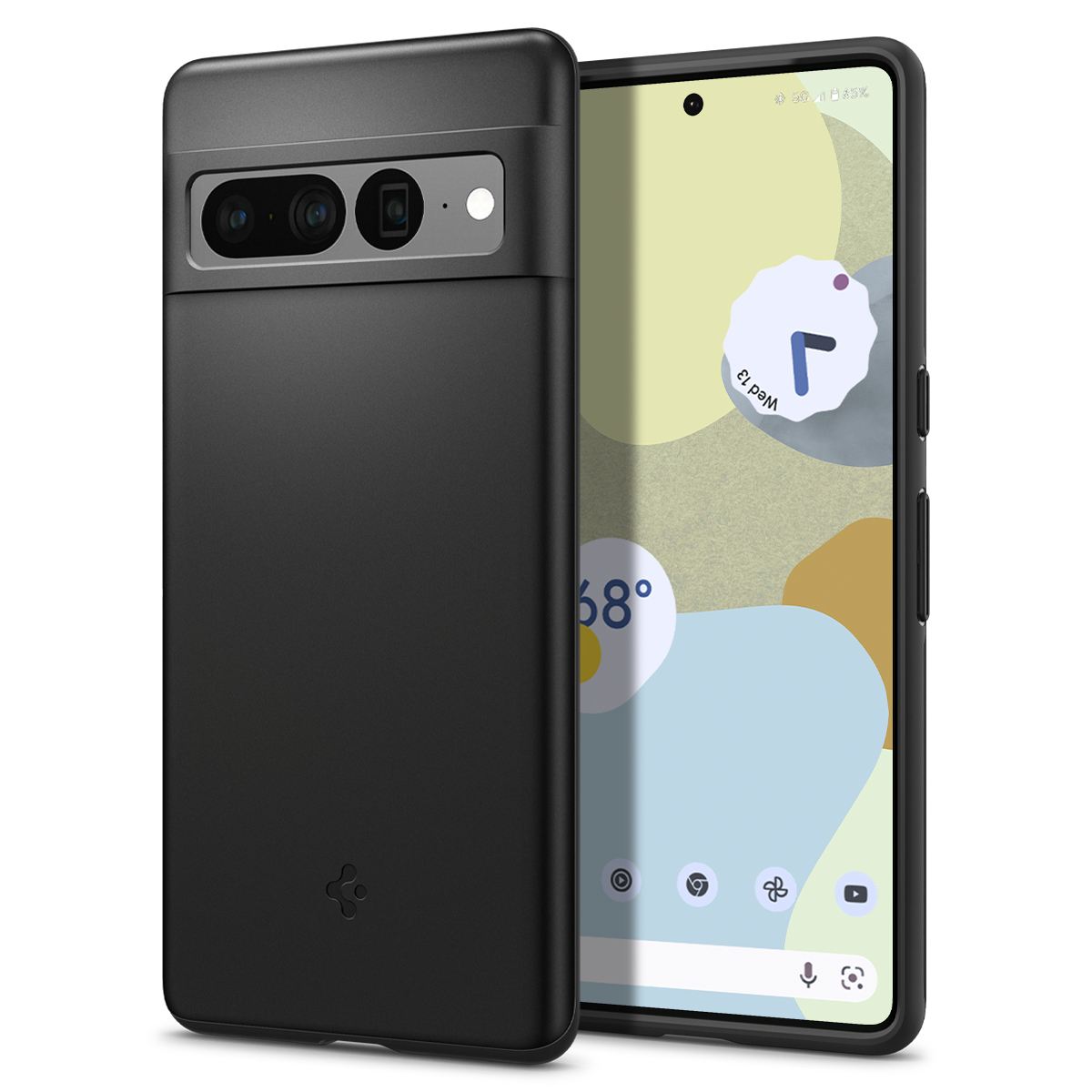 Spigen Thin Fit, black - Google Pixel 7 Pro (1)