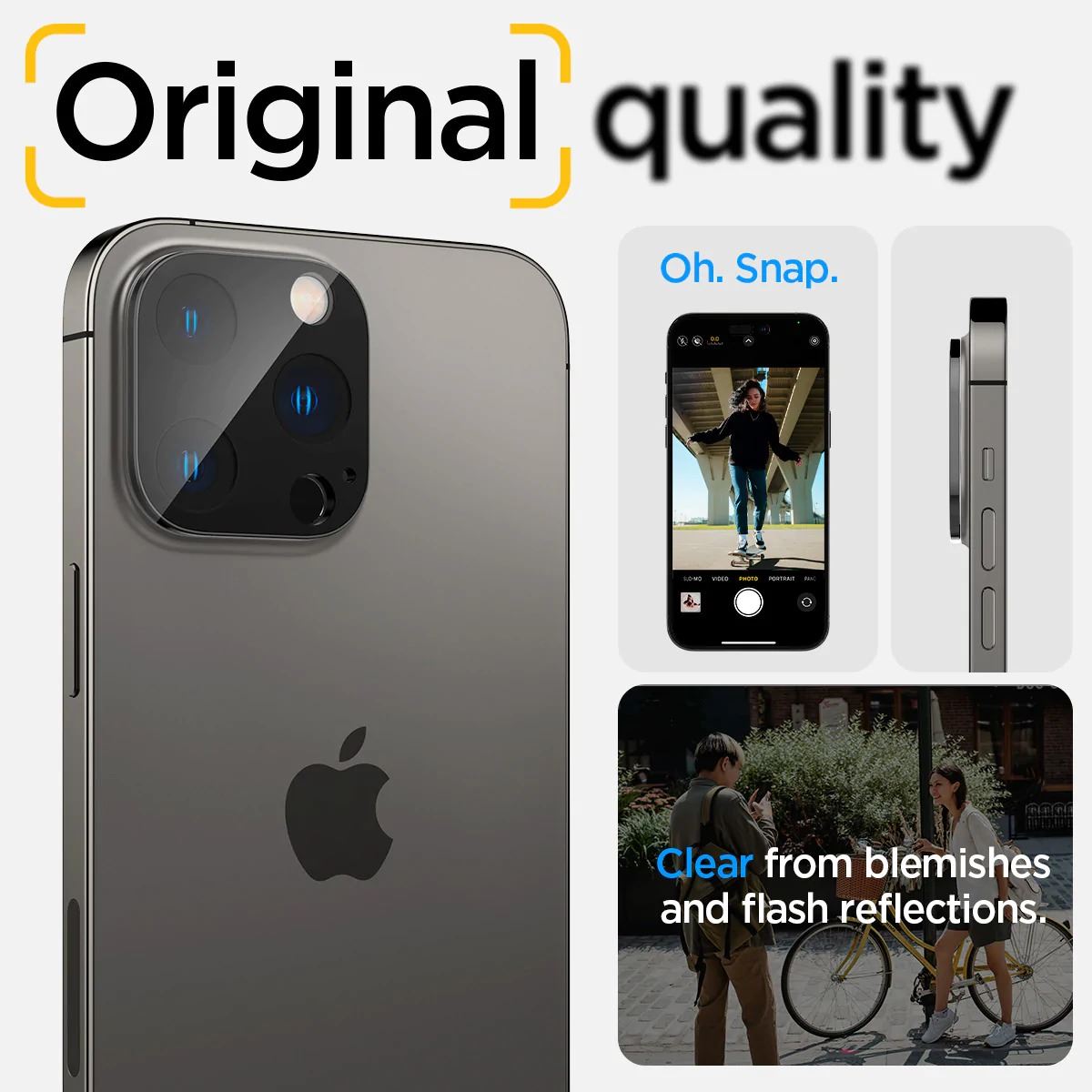 Spigen Glass tR Optik 2 Pack, black - iPhone 16/15/14 Pro / 16/15/14 Pro Max (13)