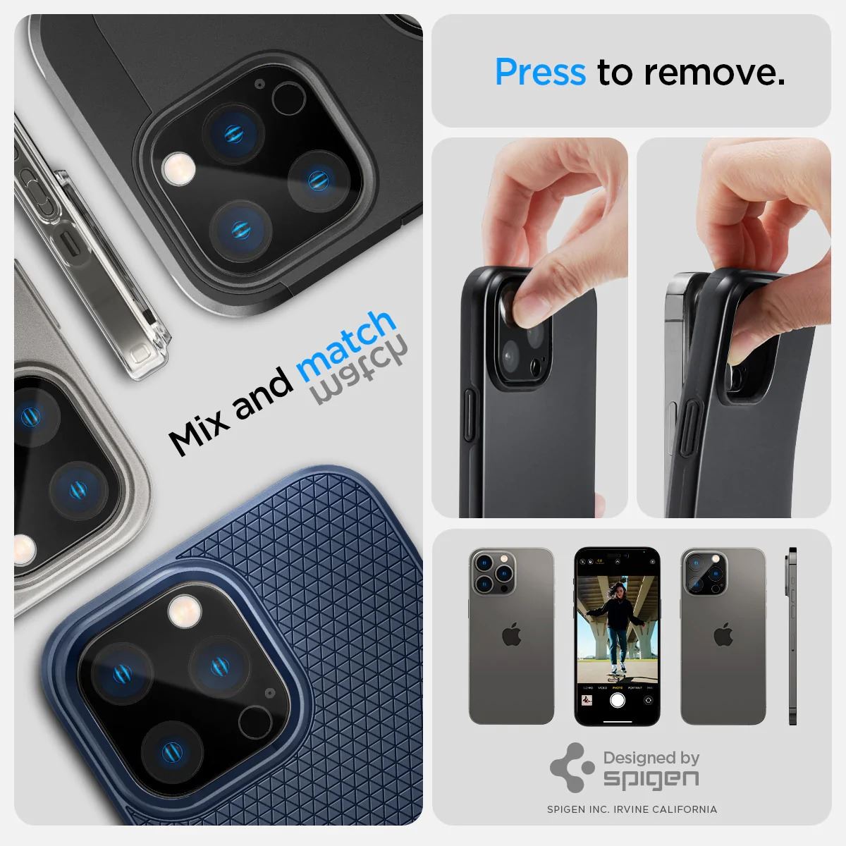 Spigen Glass tR Optik 2 Pack, black - iPhone 16/15/14 Pro / 16/15/14 Pro Max (15)