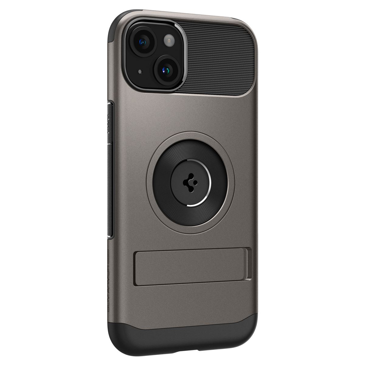 Spigen Slim Armor MagSafe, gunmetal - iPhone 15 (7)