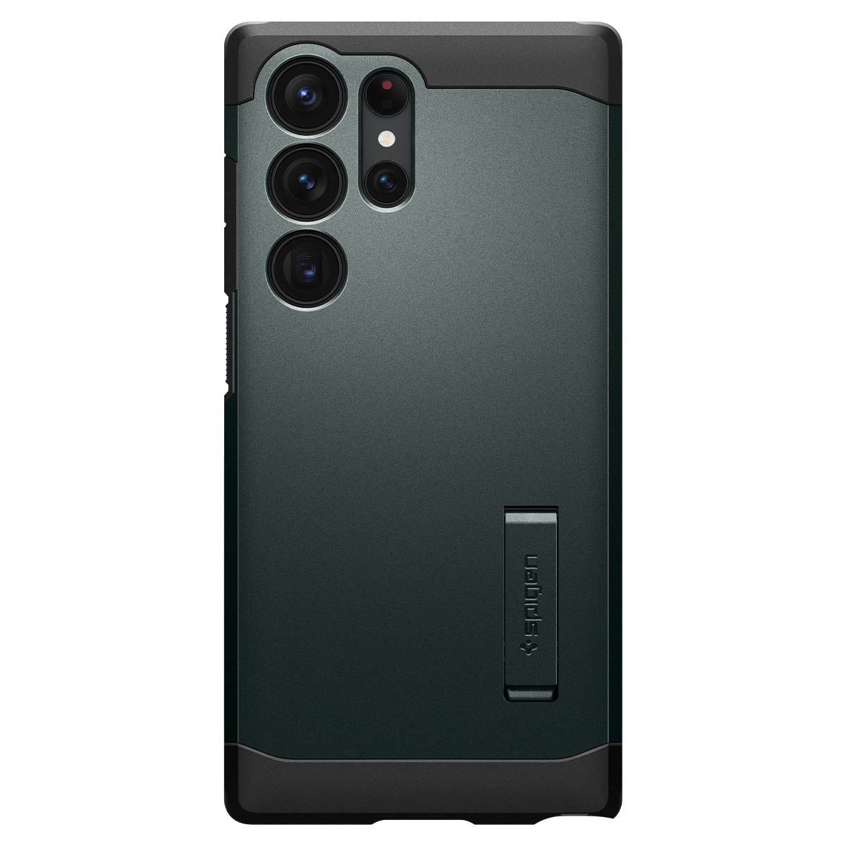 Spigen Tough Armor, green - Samsung Galaxy S23 Ultra (2)