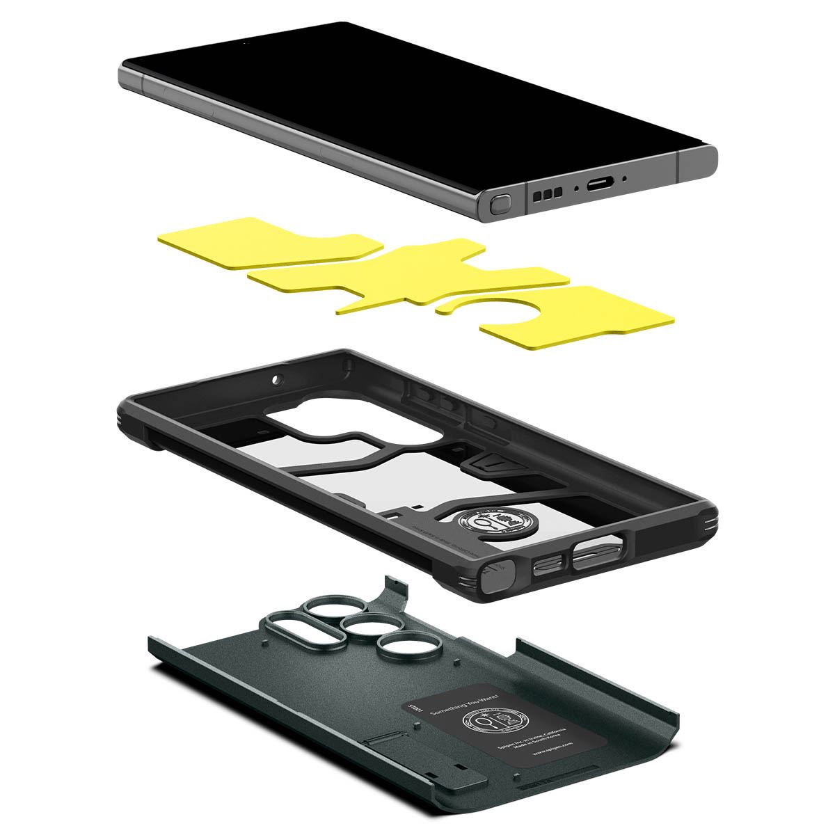 Spigen Tough Armor, green - Samsung Galaxy S23 Ultra (6)
