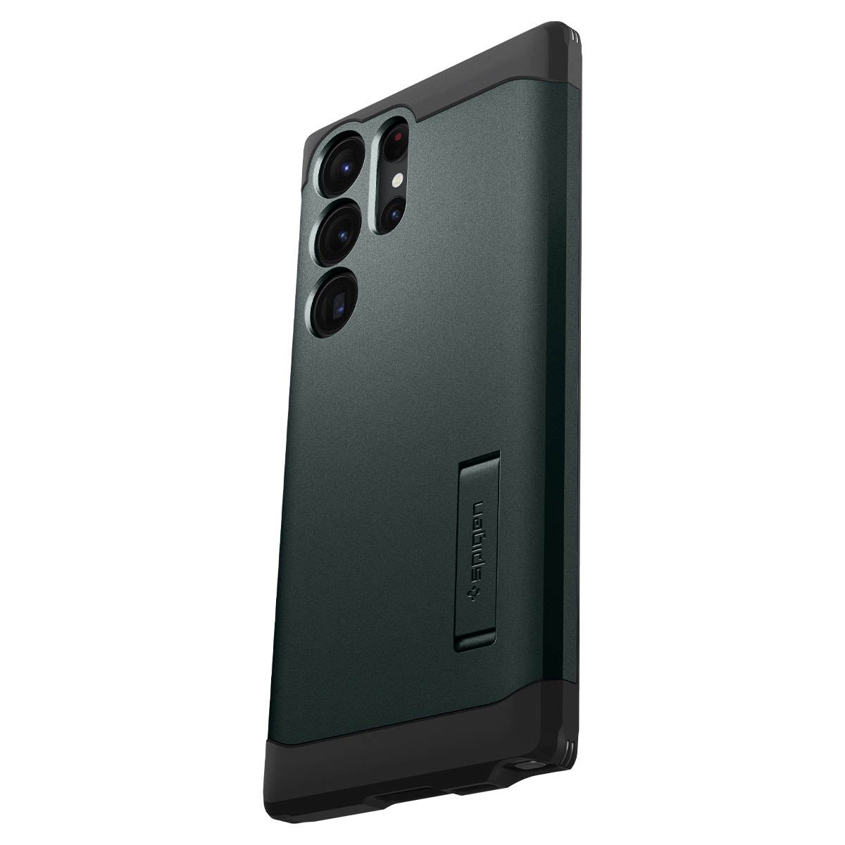 Spigen Tough Armor, green - Samsung Galaxy S23 Ultra (9)