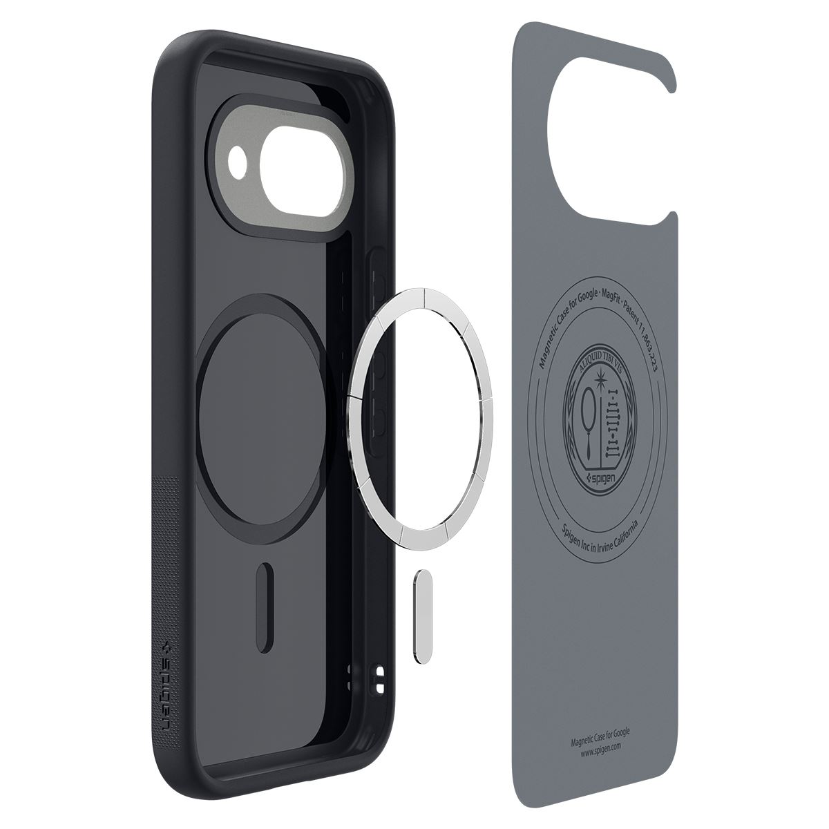 Spigen Nano Pop MagSafe, black sesame - Google Pixel 9a (9)