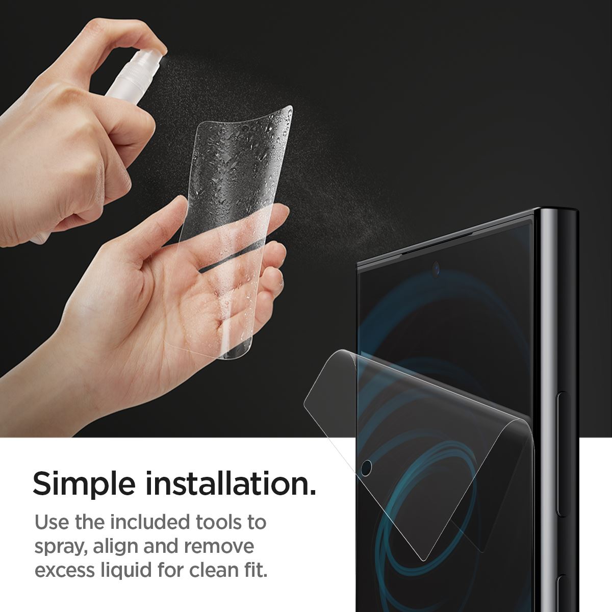 Spigen Neo Flex HD Transparency 2 Pack - Samsung Galaxy S24 Ultra (16)