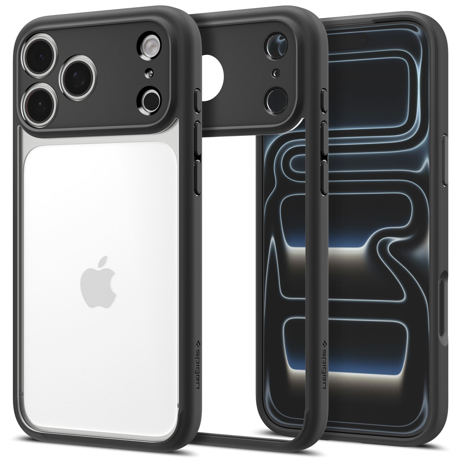 Spigen Ultra Hybrid, matte black - iPhone 18 Pro Max/17 Pro Max (1)