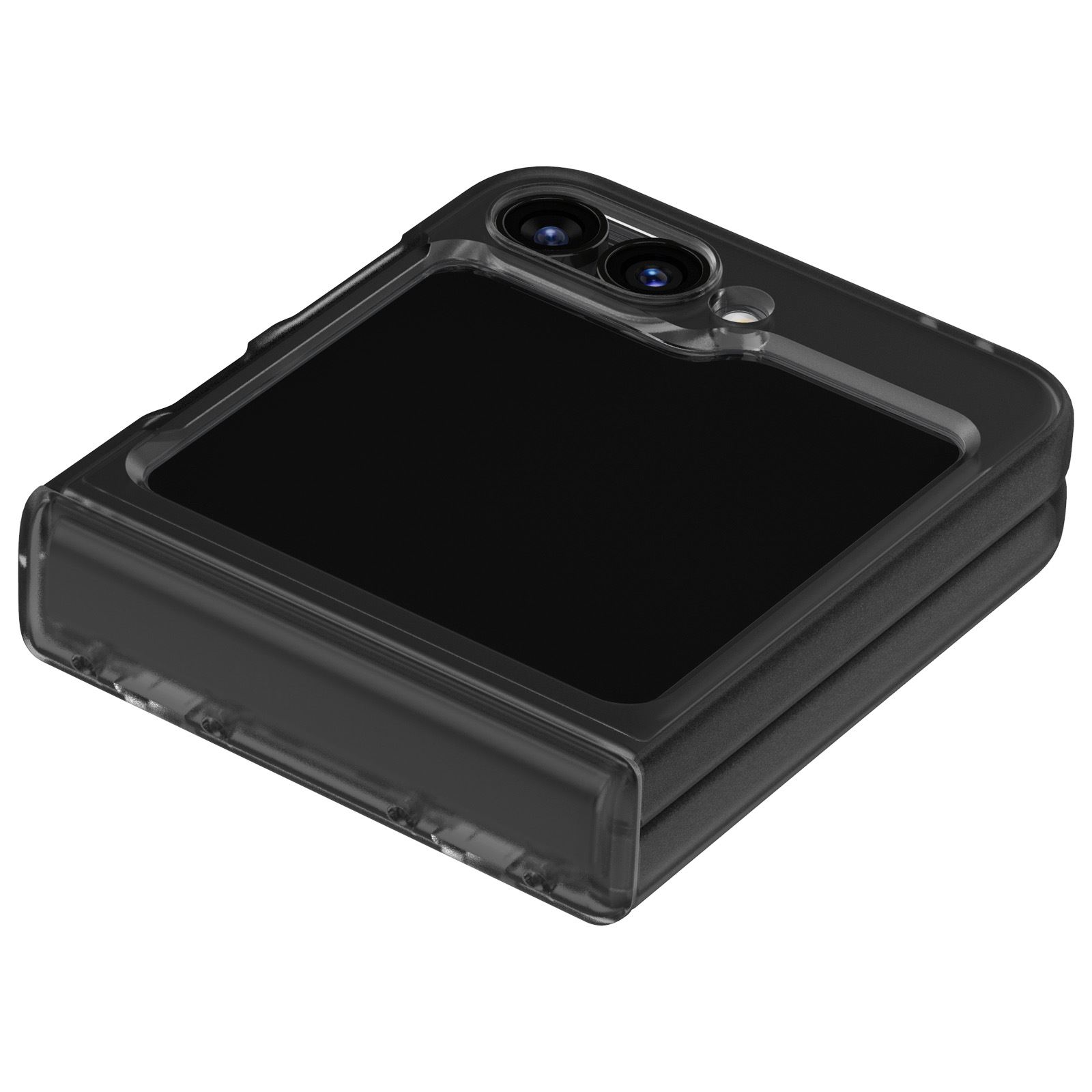 Spigen Ultra Hybrid Pro, frost gray - Samsung Galaxy Z Flip6/7 FE (6)