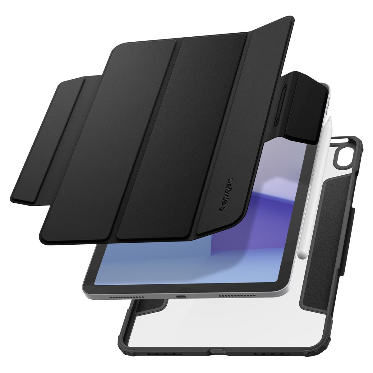 Spigen Air Skin Pro, black - iPad Air 11" 2024/2025 (2)