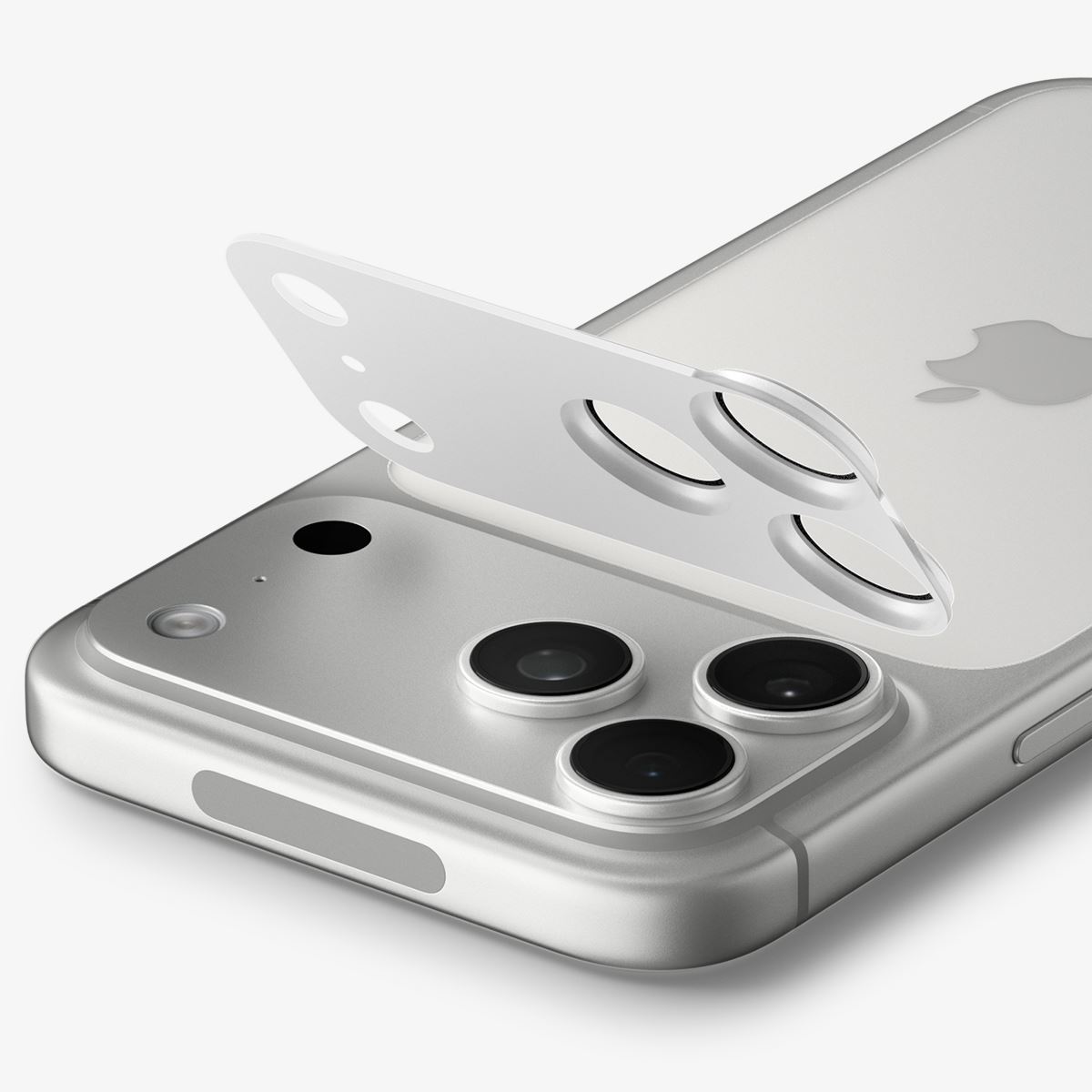 Spigen Glass tR EZ Fit Optik Pro XL 1 Pack, silver - iPhone 18 Pro Max (7)