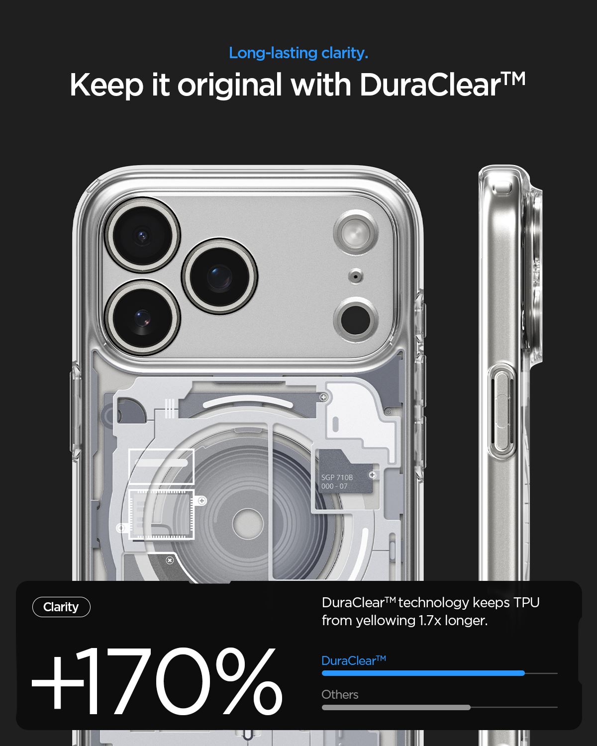 Spigen Ultra Hybrid MagSafe, zero one white - iPhone 18 Pro/17 Pro (14)