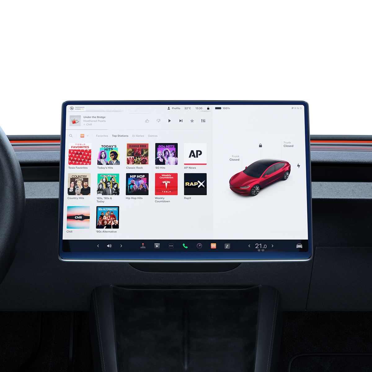Spigen Tesla EZ Fit Anti Glare Screen Protector 1 Pack, transparency - Tesla Model 3 2024 (5)
