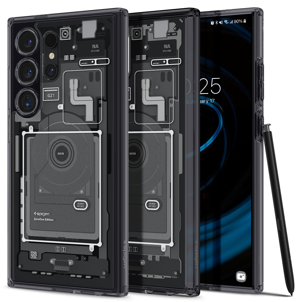 Spigen Ultra Hybrid, zero one - Samsung Galaxy S24 Ultra (1)