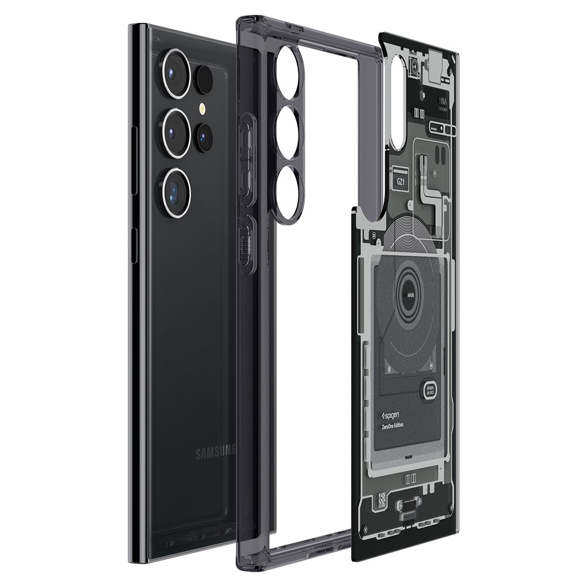 Spigen Ultra Hybrid, zero one - Samsung Galaxy S24 Ultra (10)
