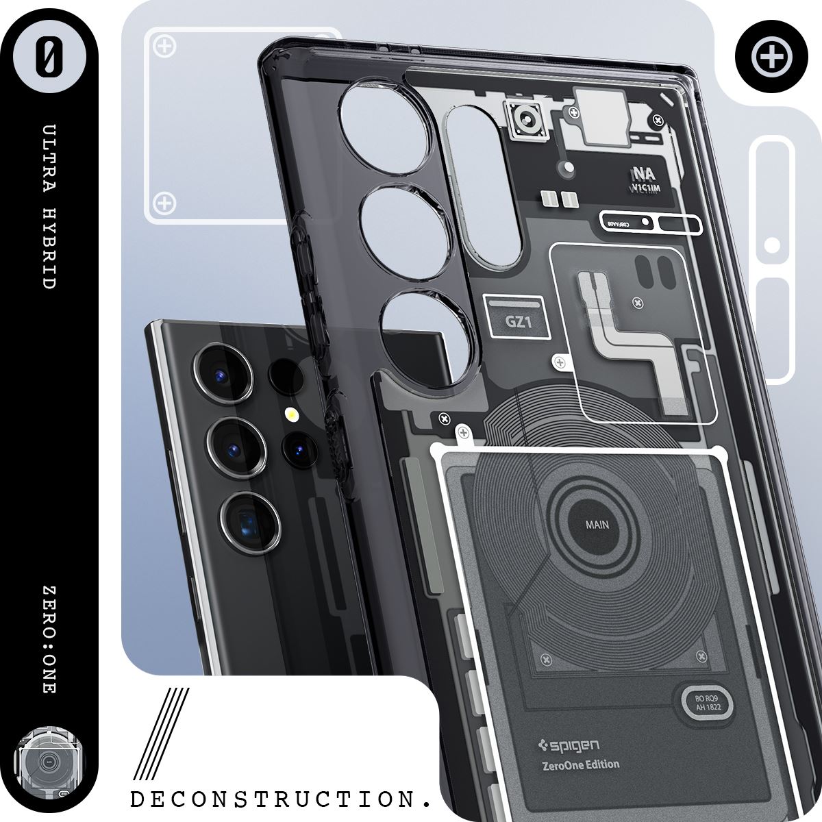 Spigen Ultra Hybrid, zero one - Samsung Galaxy S24 Ultra (13)