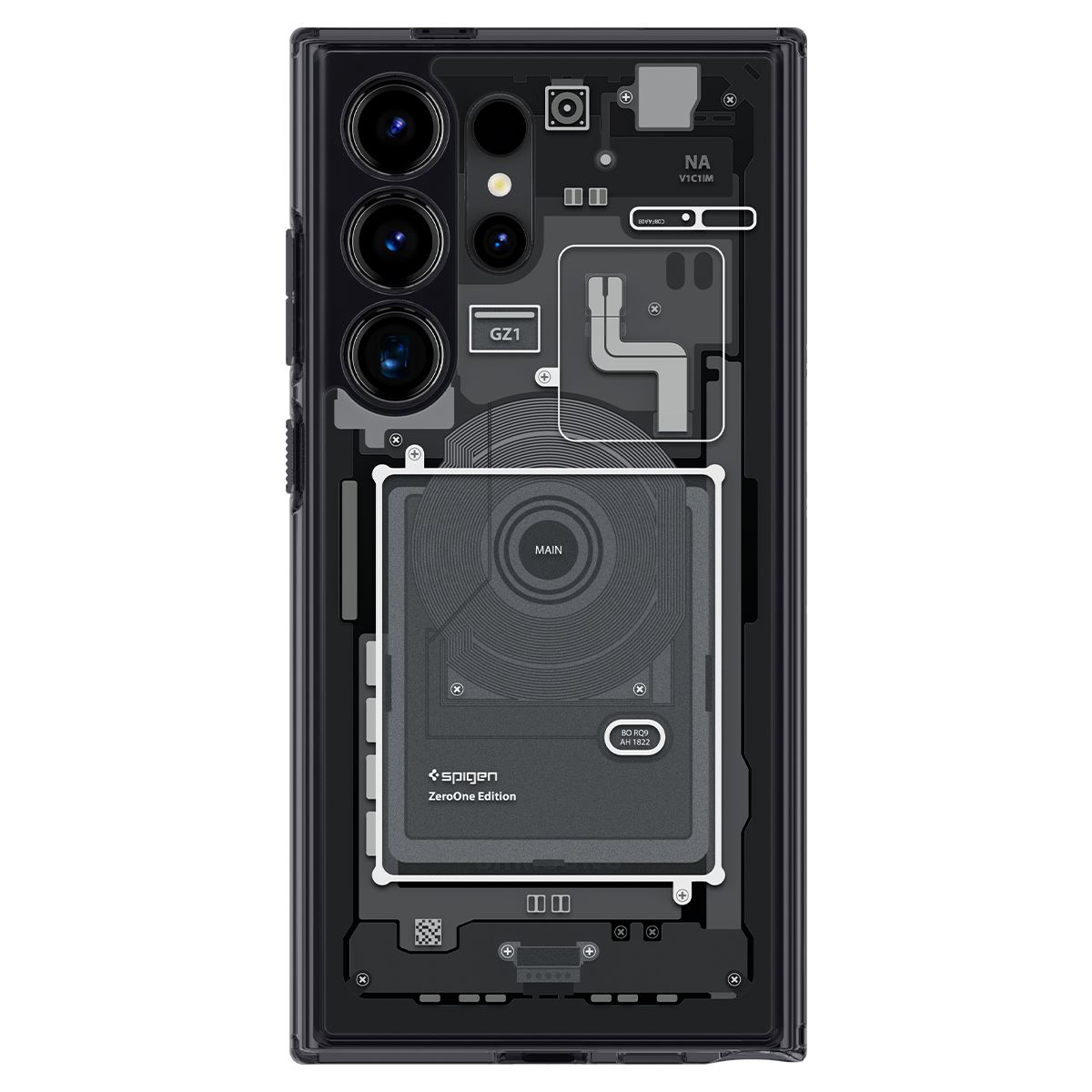Spigen Ultra Hybrid, zero one - Samsung Galaxy S24 Ultra (2)