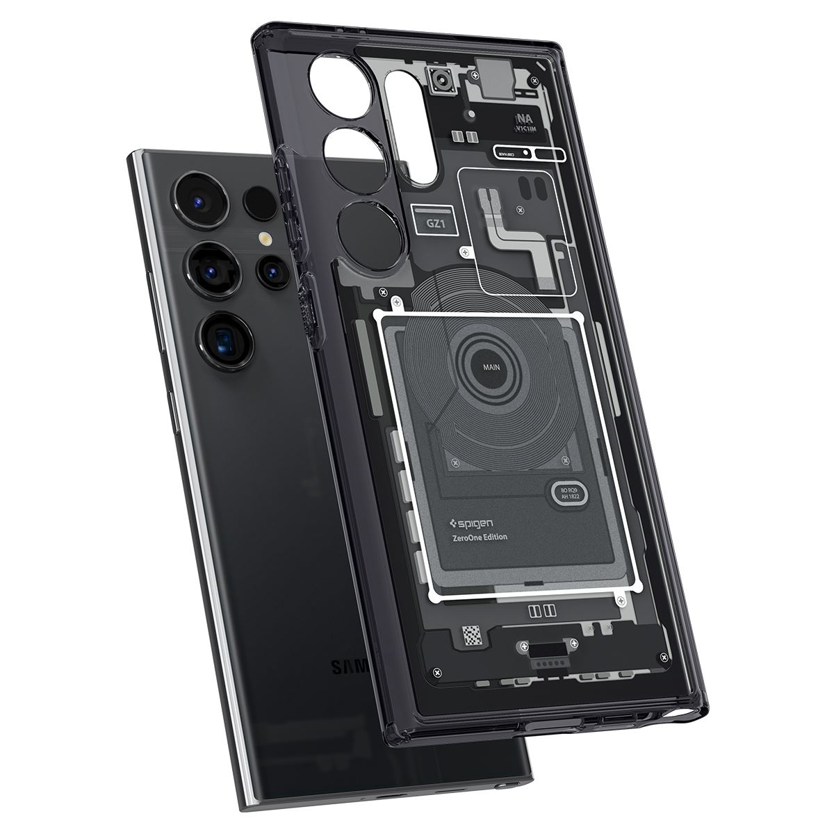 Spigen Ultra Hybrid, zero one - Samsung Galaxy S24 Ultra (8)