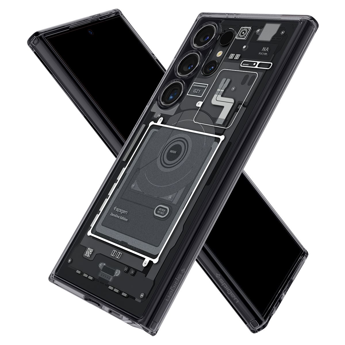 Spigen Ultra Hybrid, zero one - Samsung Galaxy S24 Ultra (9)