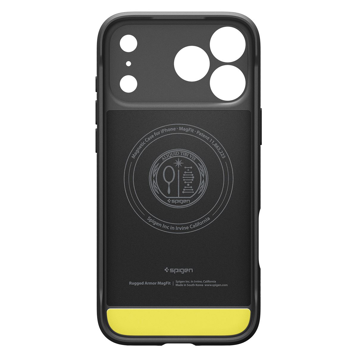 Spigen Rugged Armor MagSafe, matte black - iPhone 17 Pro (3)